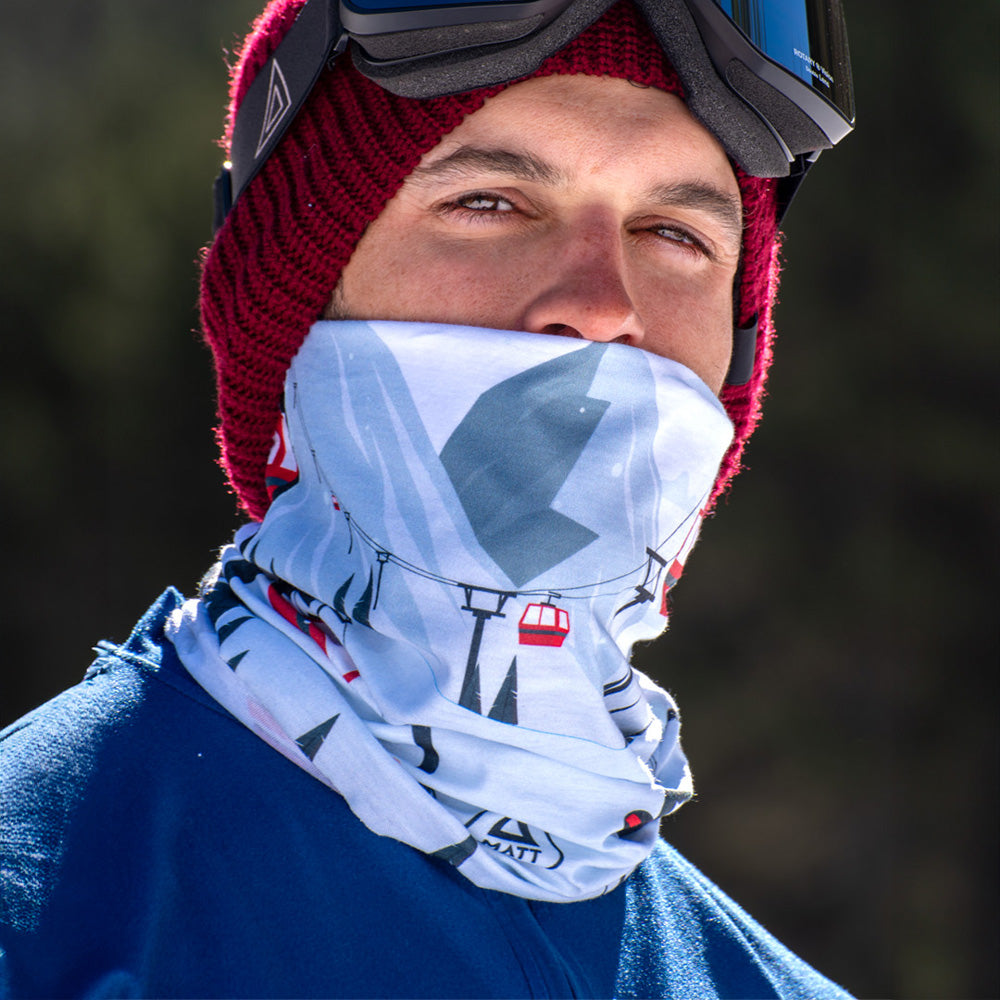 SNOWY Cuello tubular Coolmax + Polartec (1)