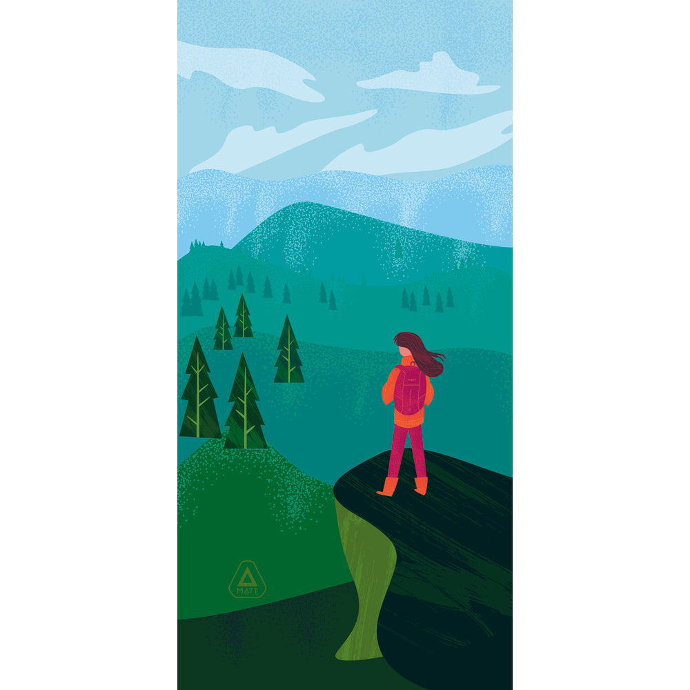 LANDSCAPE Coolmax + Polartec tubular scarf