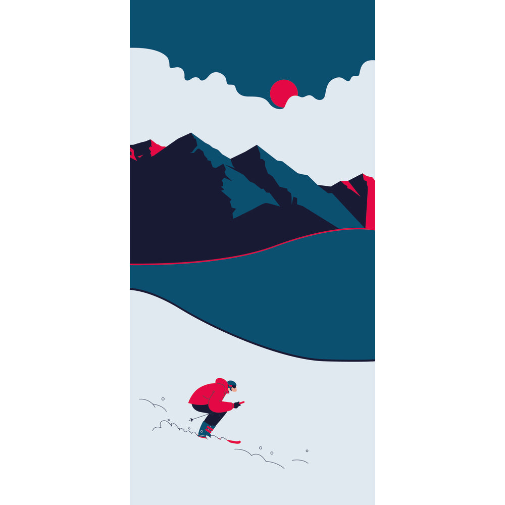 DUSK Coolmax + Polartec tubular scarf