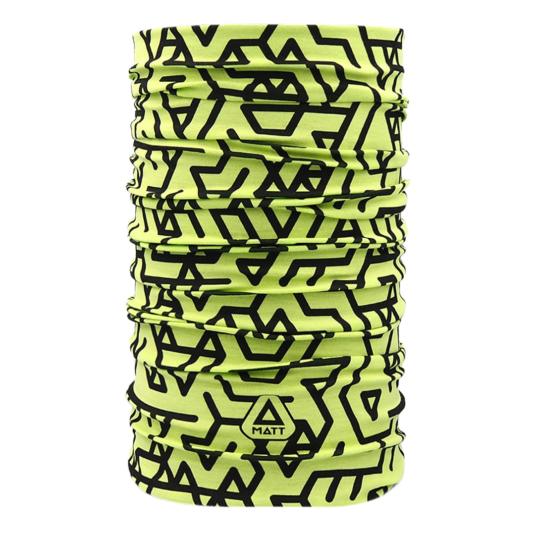 ANGLE Apple Green Cuello tubular Coolmax