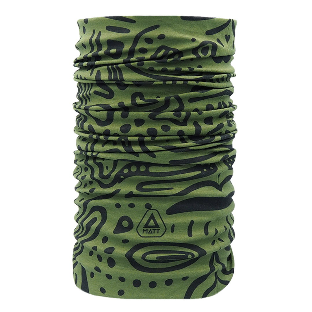 FUN Khaki Cuello tubular Coolmax