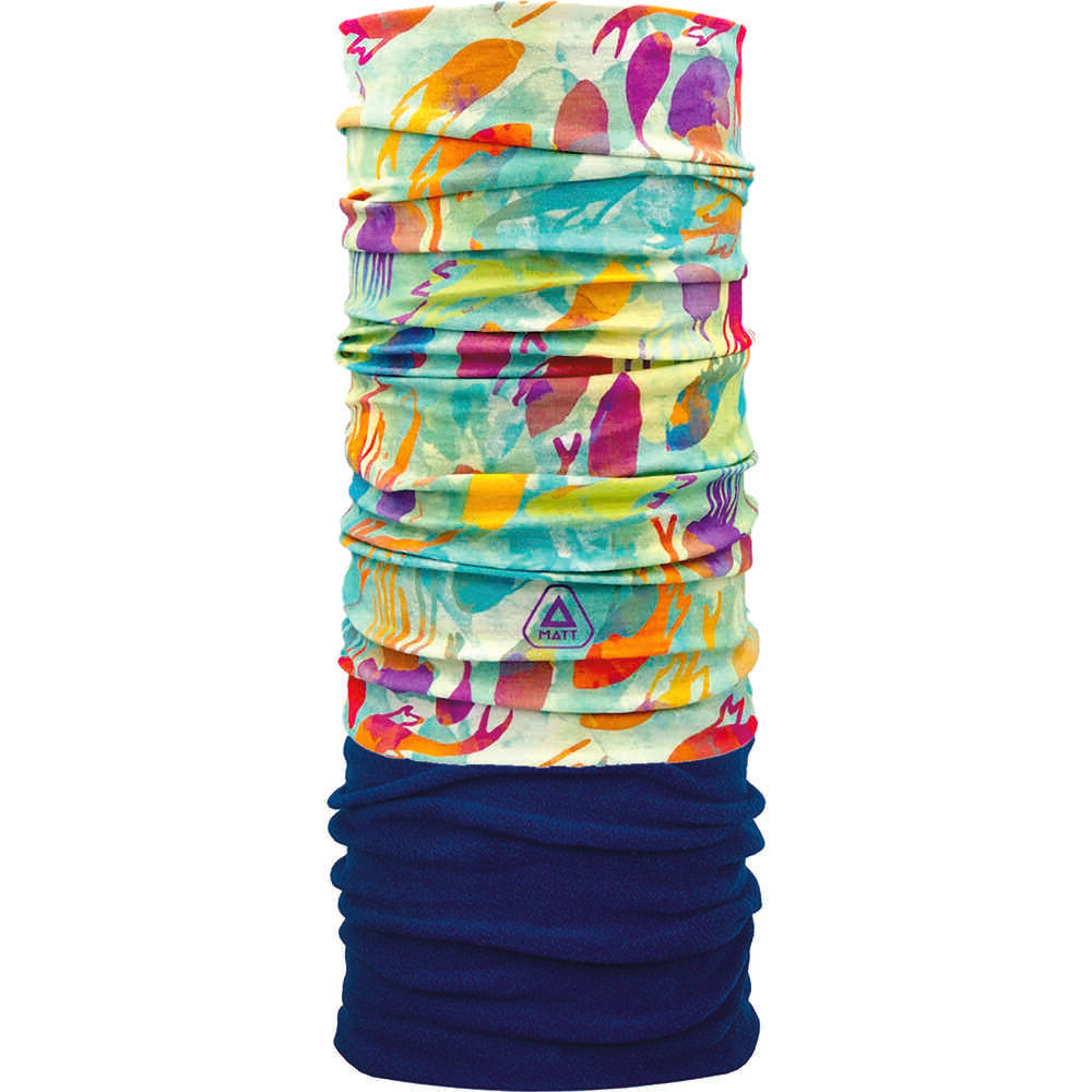 SEA ANIMALS Cuello tubular Coolmax + Polartec