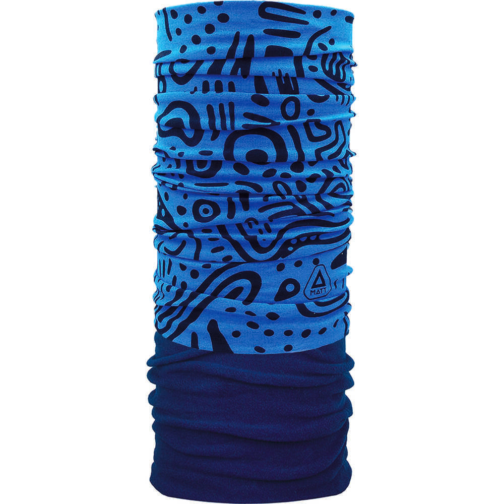 FUN Blue Cuello tubular Coolmax + Polartec
