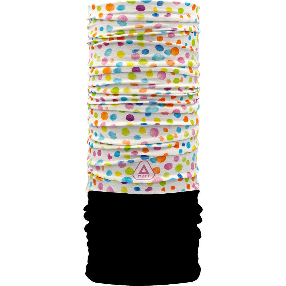 DOTS Cuello tubular Coolmax + Polartec para niños