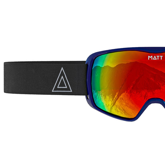 BLUE/RED Kompakt Ski máscara (1)