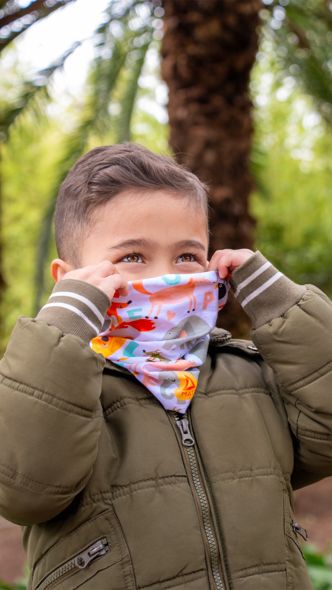 JUNGLE Cuello premium para niños (2)