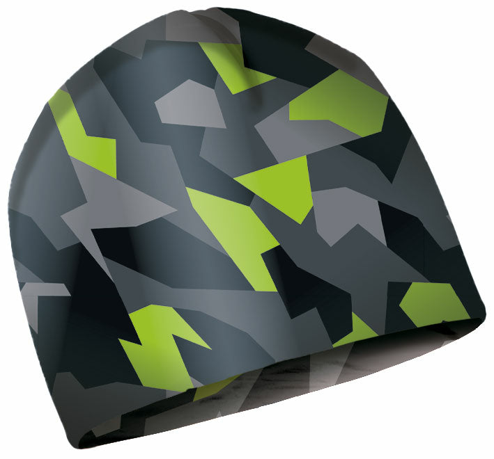 GEOMETRIC CAMO GREEN Gorro Termoregulador & UNICO