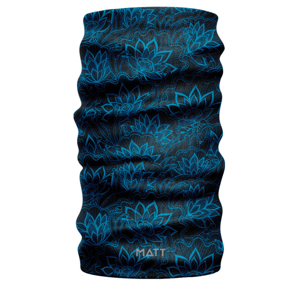 FLORAL BLAU Cuello tubular Coolmax & UNICO | UNICO