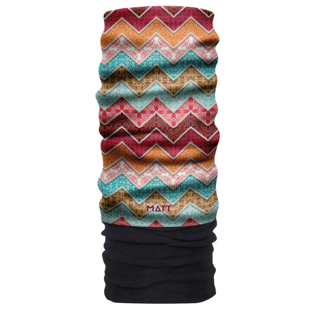 ETHNIC ZIG-ZAG Cuello tubular Coolmax + Polartec & Unico | Unico