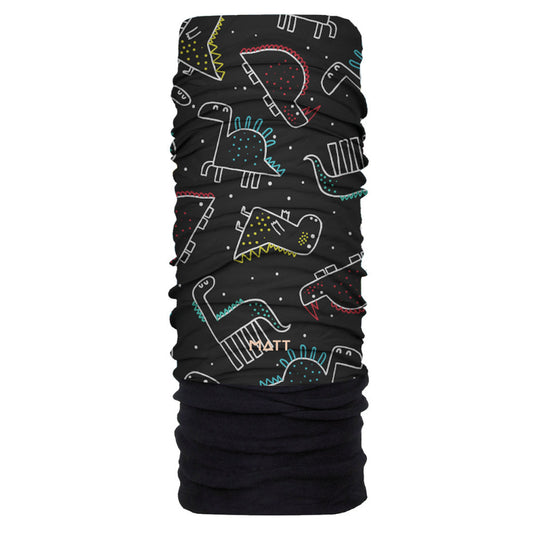 DINOS Cuello tubular Coolmax + Polartec para niños & UNICO | UNICO
