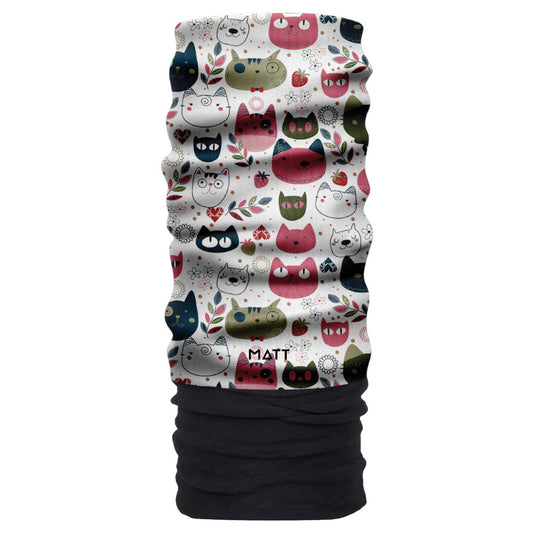 COLOR CATS Cuello tubular Coolmax + Polartec para niños & UNICO | UNICO