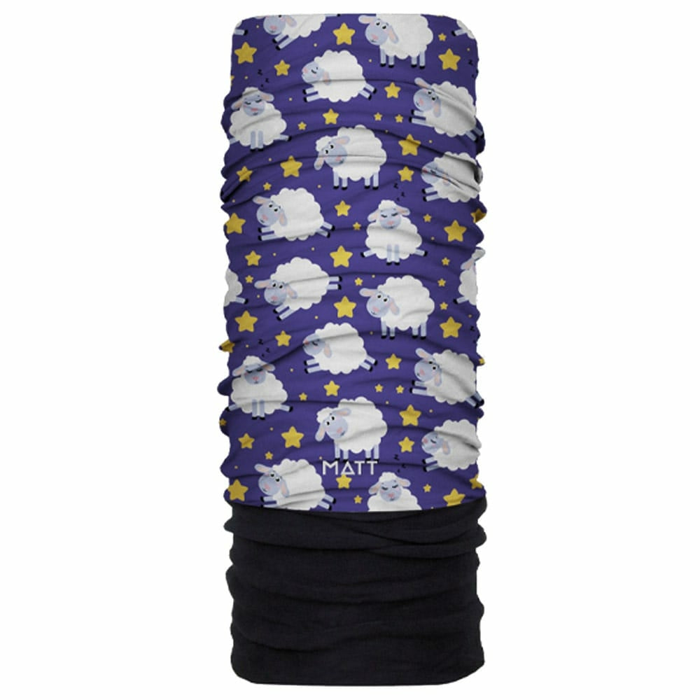 COUNT ME Cuello tubular Coolmax + Polartec para niños