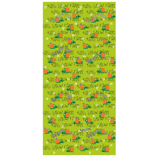 CARGOLS VERD Cuello infantil de microfibra (1)