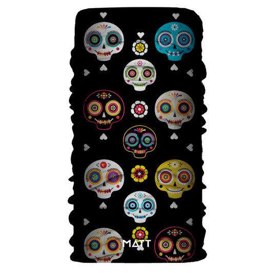 AWESOME SKULL BLACK Cuello Microfibra infantil & UNICO