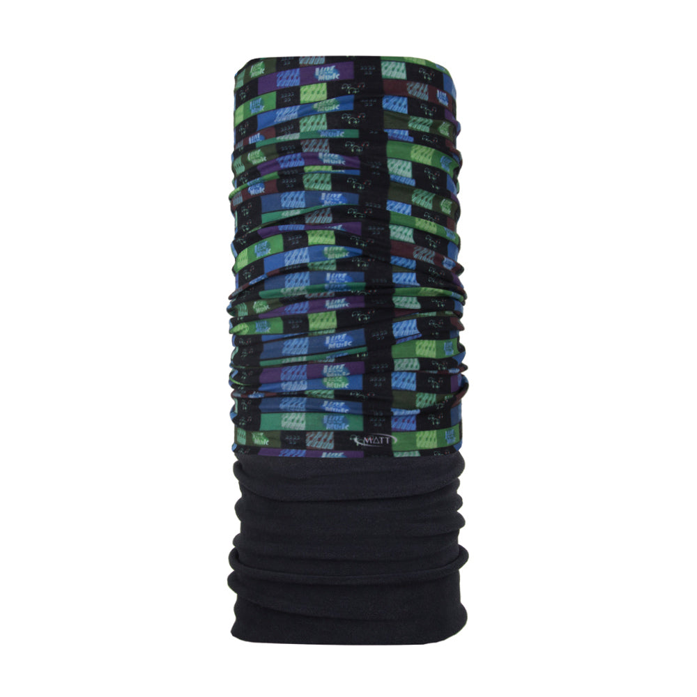 MUSICAL NEGVE Cuello Microfibra + Polartec & UNICO