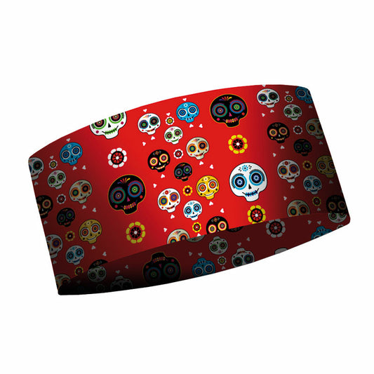 AWESOME SKULLS RED Cinta infantil en Poliester Soft & UNICO | UNICA