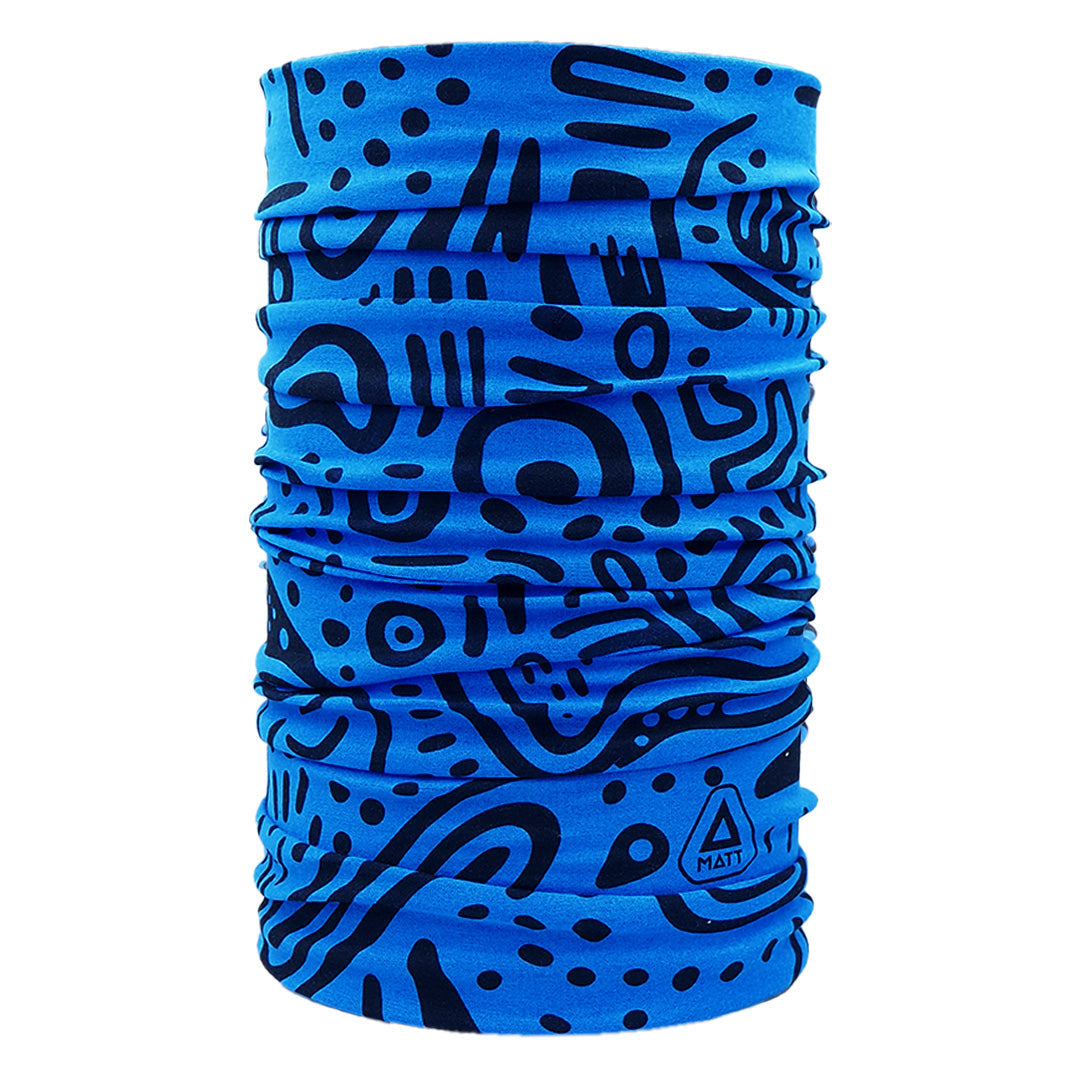 FUN Blue Cuello tubular Coolmax