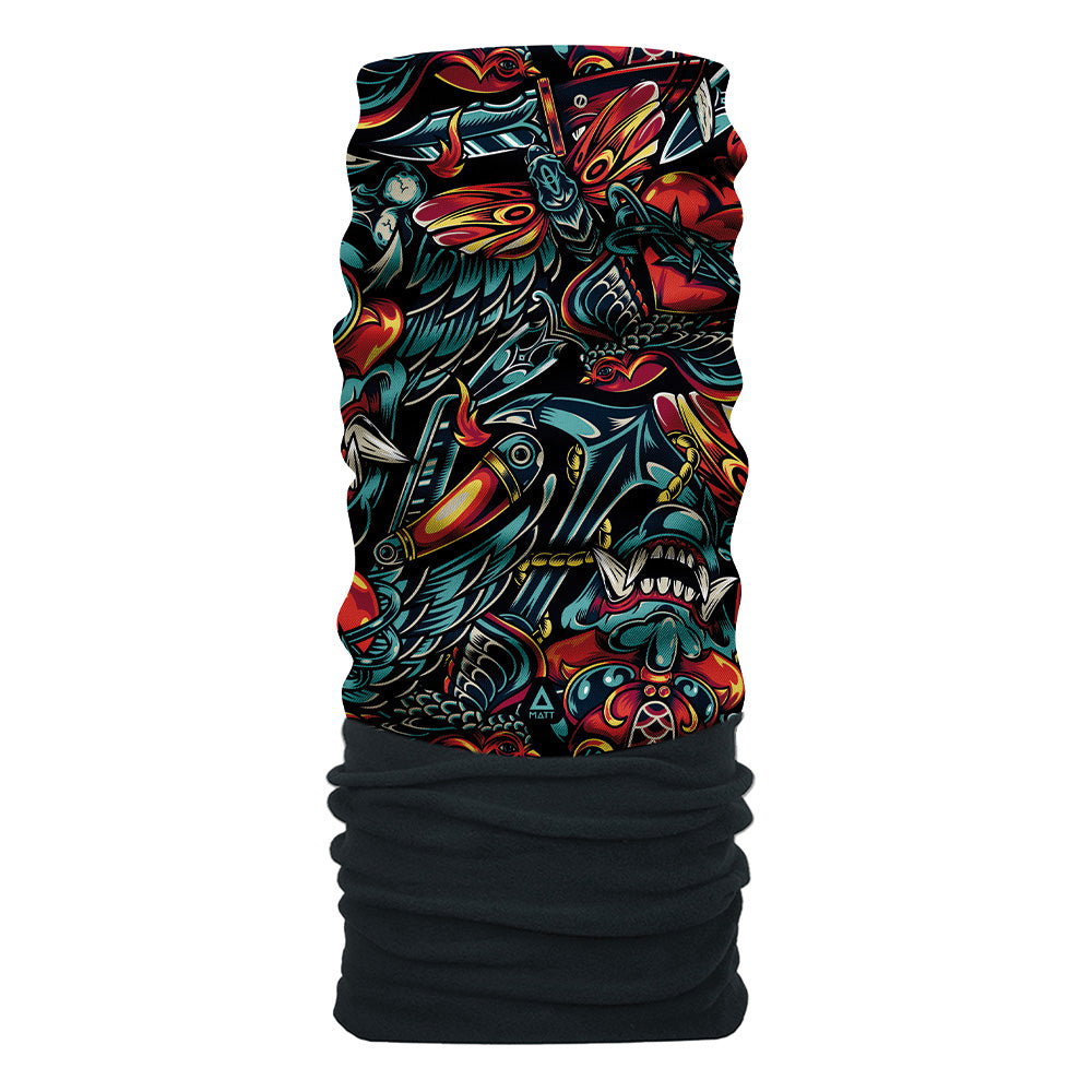 SAMURAI Cuello tubular Coolmax + Polartec