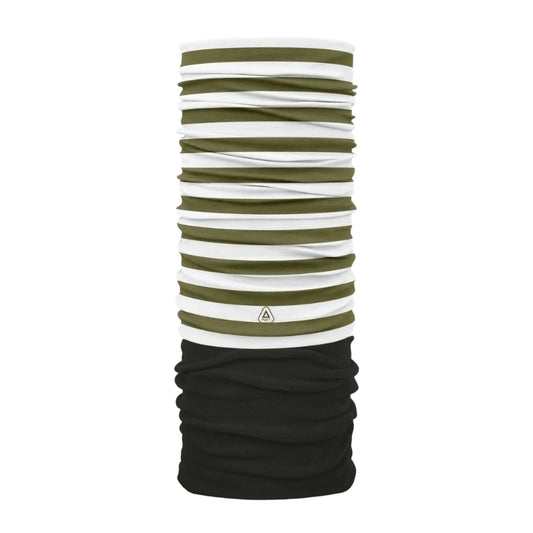 MARS KHAKI Cuello tubular Coolmax + Polartec
