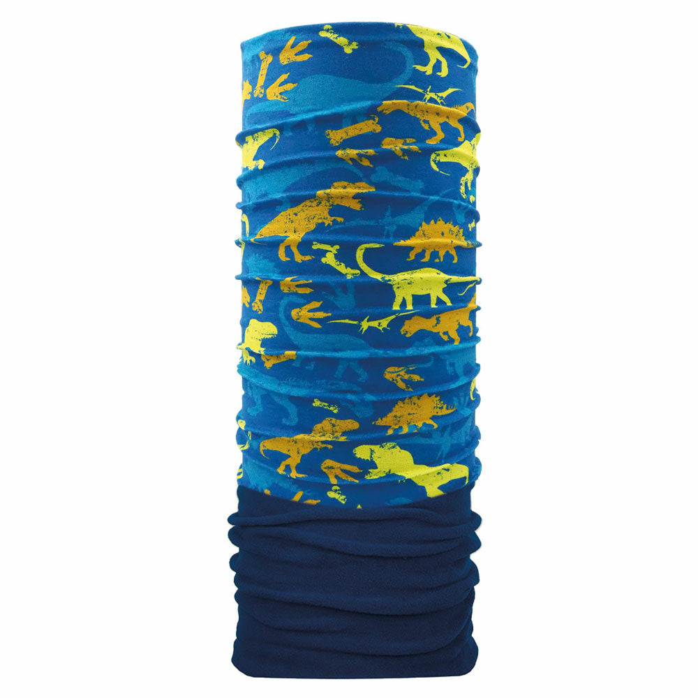 DINOROAR Cuello tubular Coolmax + Polartec para niños & UNICO | UNICO