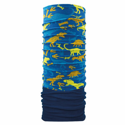 DINOROAR Cuello tubular Coolmax + Polartec para niños & UNICO | UNICO