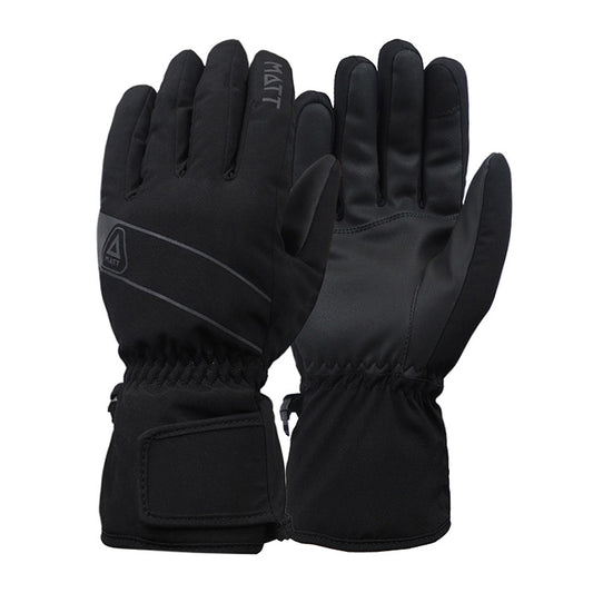 PRIMATT Guante de esquí Tootex (2) & Negro | M & Negro | L