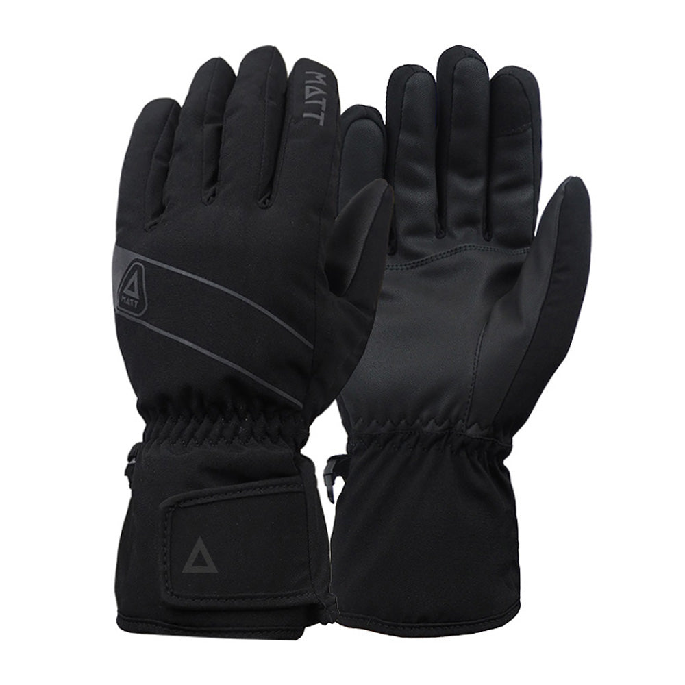 PRIMATT Guante de esquí Tootex junior & Negro | 10JR & Negro | 12JR & Negro | 6JR & Negro | 8JR