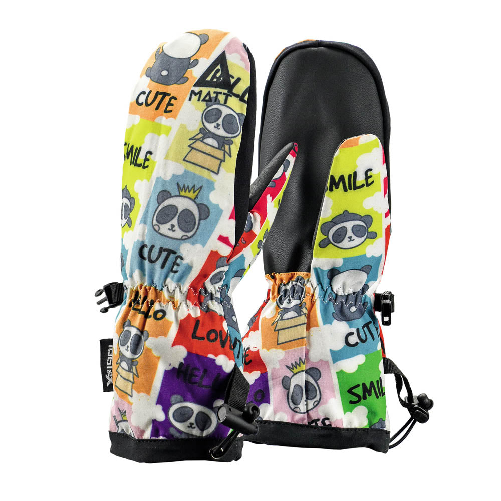 Manopla De Esquí De Niños Impermeable Panda & Multicolor | 5K & Multicolor | 2K & Multicolor | 3K