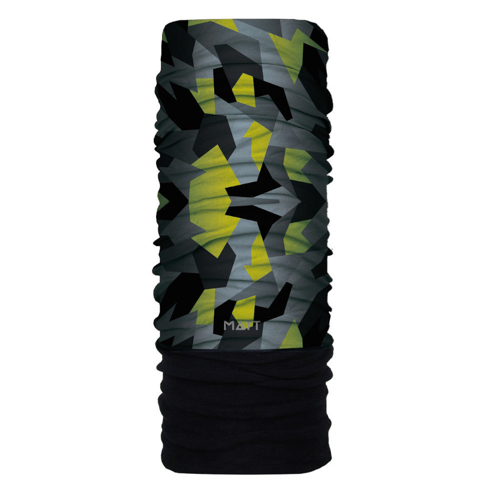 CAMO GREEN Cuello tubular Coolmax + Polartec & Unico | Unico