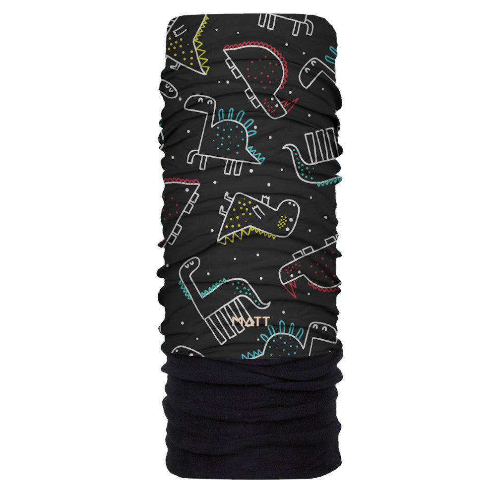 DINOS Cuello tubular Coolmax + Polartec para niños & UNICO | UNICO