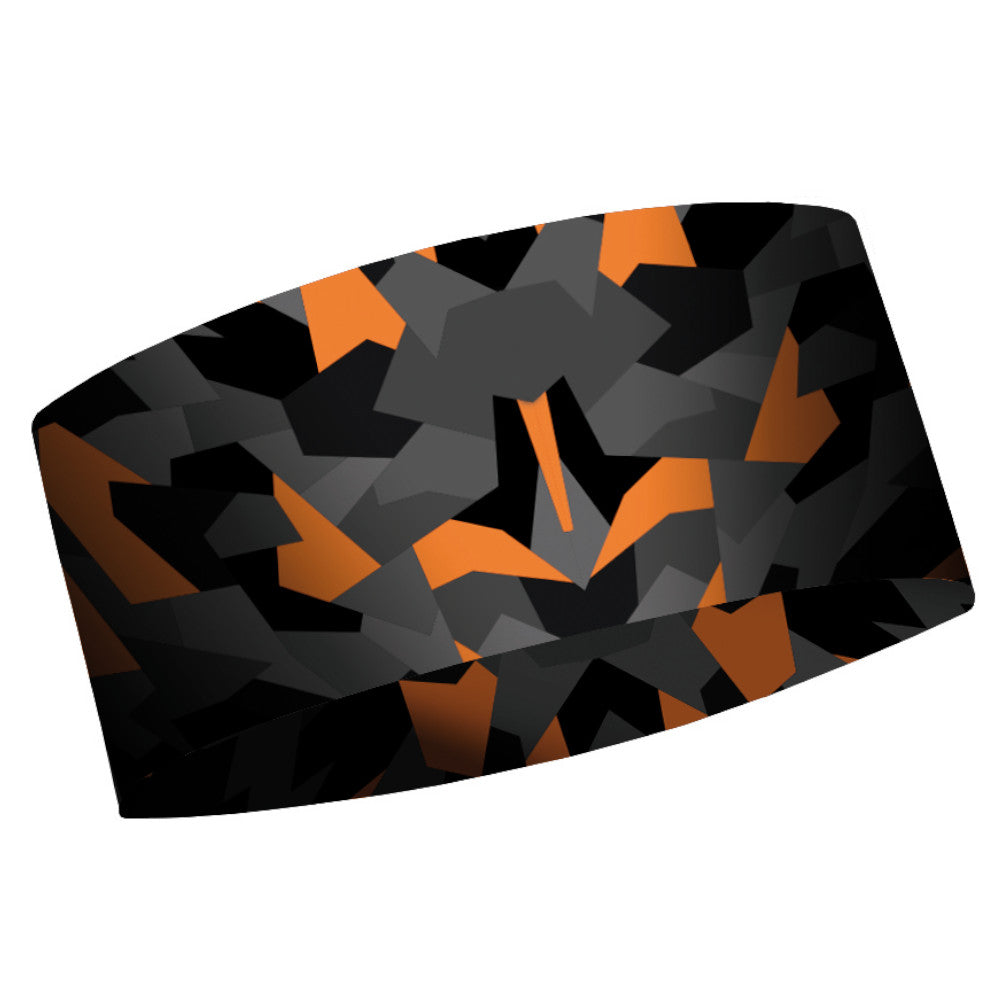 GEOMETRIC CAMO ORANGE Cinta Termoreguladora Coolmax All Seasons & UNICO